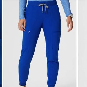 2152 NWT Fabletics On-Call Scrub Jogger Royal Blue Size Medium Regular